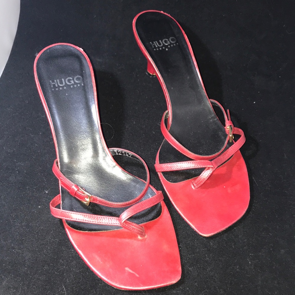 Hugo Boss Italy heels USA size 9.5